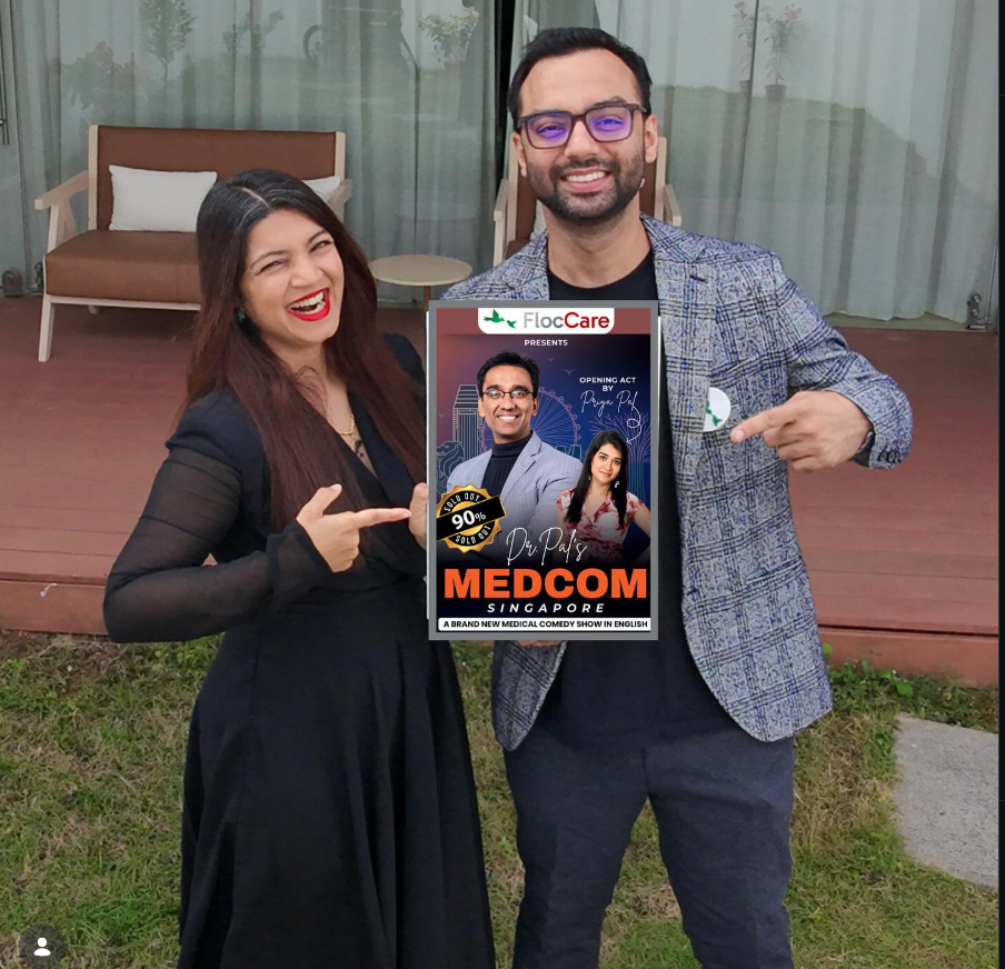 Dr. Pal at FlocCare HQ